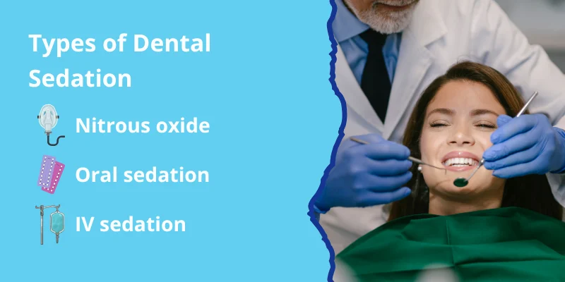 types of dental sedation