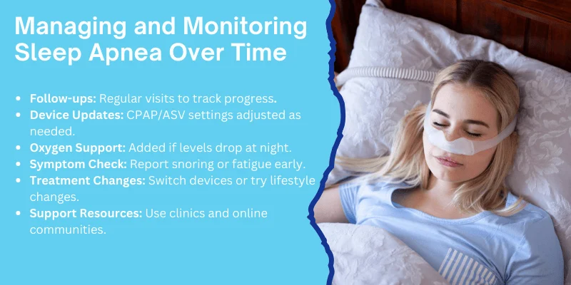 Managing and Monitoring Sleep Apnea Over Time