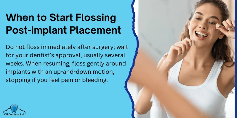 When and How to Resume Flossing