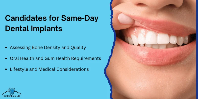 Who Is a Candidate for Same Day Teeth